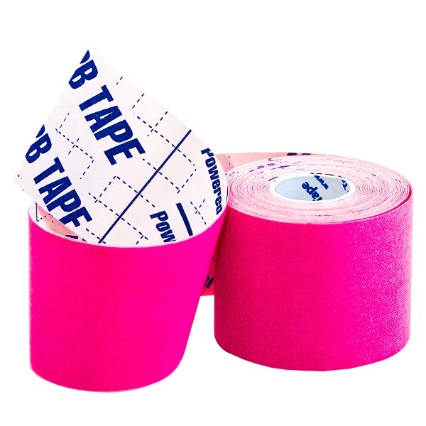 Кинезио тейп Bio Balance Tape Ice 5см х 5м розовый