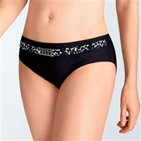 Купальник-трусики Amoena Morena Panty 2 арт.70756 черный/белый