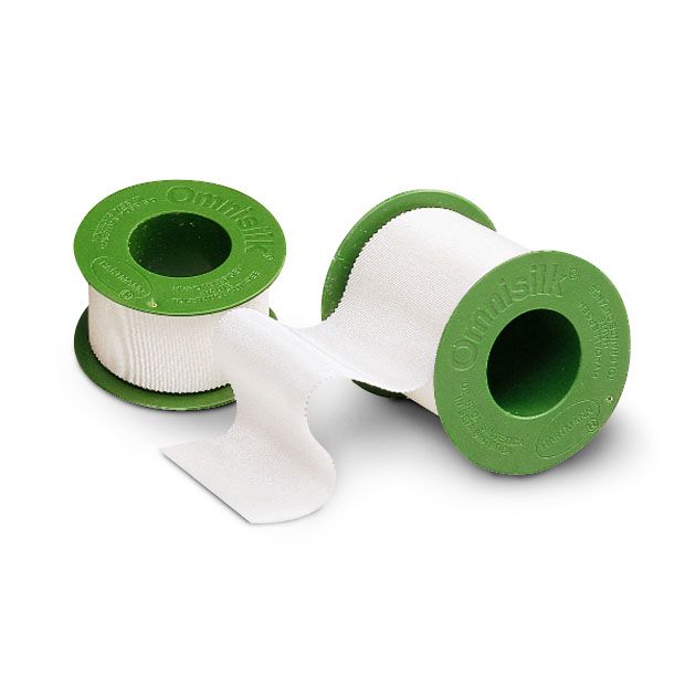 Пластырь Omnisilk фиксирующий на шелковой основе