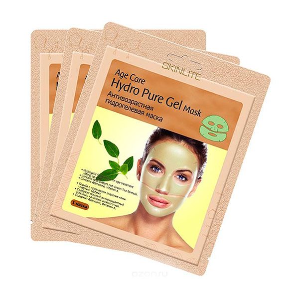 SkinLite Маска для лица антивозрастная гидрогелевая