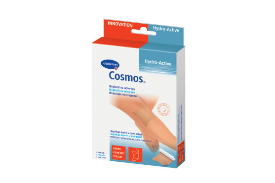 Пластырь на ссадины Cosmos Hydro active 4 шт.