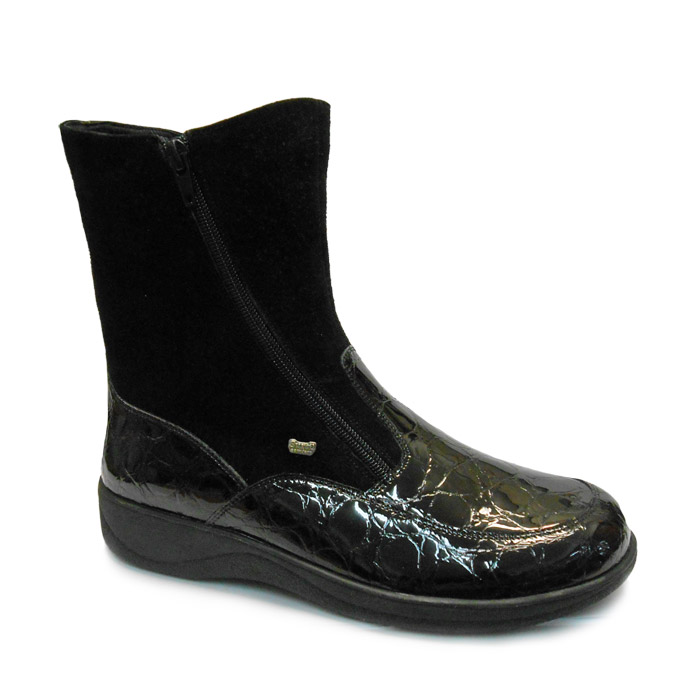 Сапоги ортопедические Сурсил-Орто зимние с натуральным мехом арт.25015 черный