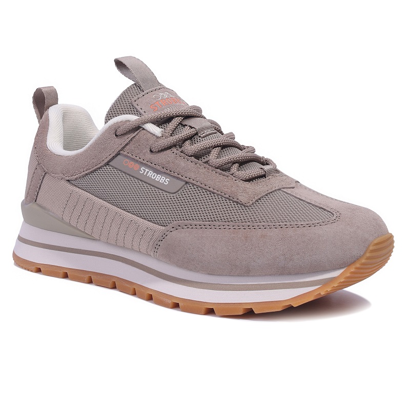 Кроссовки Strobbs женские F7558-25 бежевые.