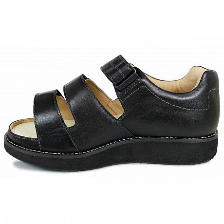 Сандали ортопедические Сурсил-Орто женские 221606M черные. Изображение 2 из 2