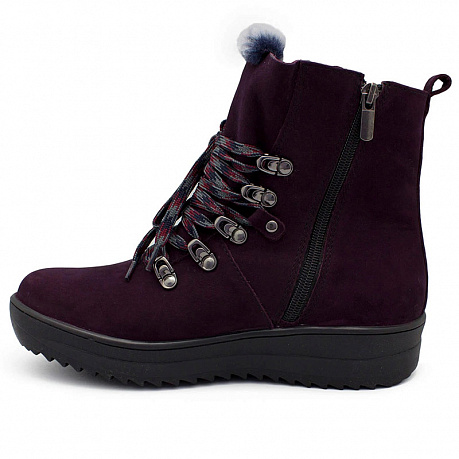 Полусапоги Ricoss с мехом женские 891601/59 темно-фиолетовый. Изображение 2 из 2