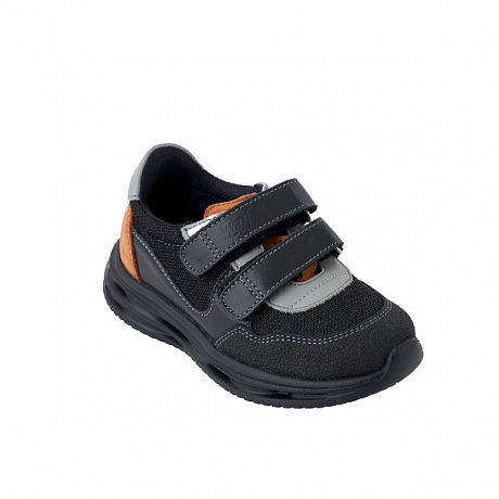 Кроссовки ортопедические Твики для мальчиков TW-339-10 черные. Изображение 2 из 5