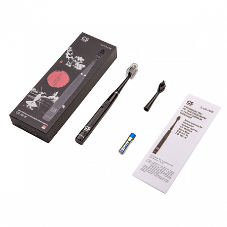 Зубная щетка CS Medica электрическая звуковая SonicMax CS-167-B. Изображение 4 из 4