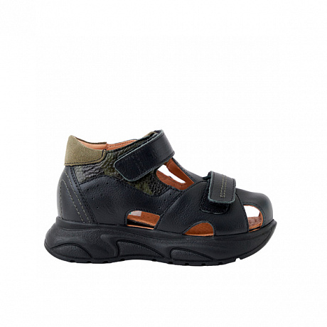Сандали ортопедические Твики для мальчиков TW-145-5 черные. Изображение 2 из 4
