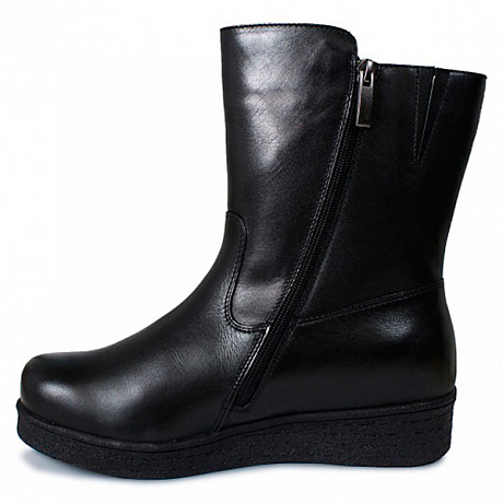 Полусапоги ортопедические Сурсил-Орто утепленные женские 180502 черные. Изображение 2 из 2