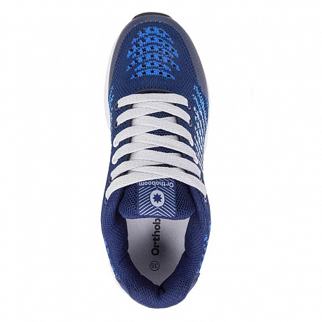 Кроссовки ортопедические Ортобум для мальчиков 35037-01 темно-синие. Изображение 6 из 6