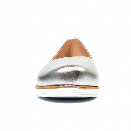 Туфли R.V. женские 3183-61 серебристые. Изображение 3 из 3
