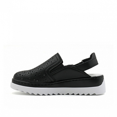 Босоножки ортопедические Ортомода женские K241-DXK-01-A черные. Изображение 3 из 4